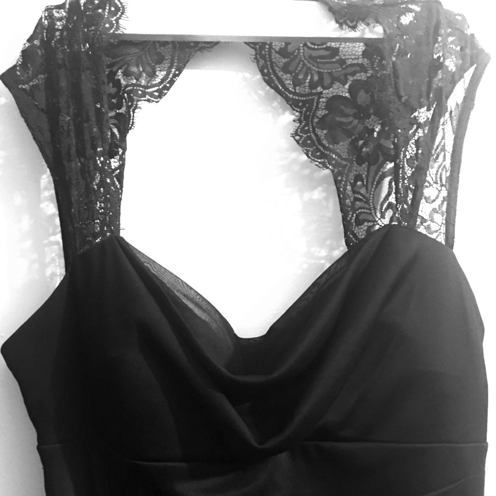 SOLD Scarlett Brand women’s black evening dress - Picture 1 of 8